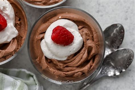 Keto Chocolate Mousse Recipe Easy 10 Minute Dessert Easy Low Carb