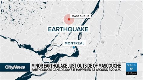 Minor earthquake just outside of Mascouche - Video - CityNews Montreal