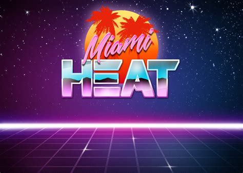 Expansion on Miami Heat Vice #outrun | Miami heat, Miami heat logo, Miami heat basketball