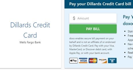 Unique financing on qualifying purchases. Dillards Credit Card Sign-Up Process
