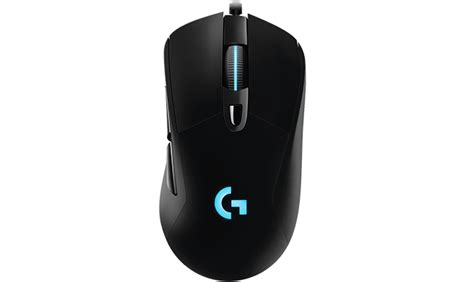 G403 communicates at up to 1,000 reports per second, 8x faster than standard mice. Logitech G403 Prodigy Wired Programmable Gaming Mouse