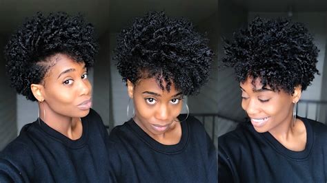 Short, curly bob hairstyle for black women.love the texture, body, and style. Bomb Curly BOB on Tapered Natural Hair | MissKenK - YouTube
