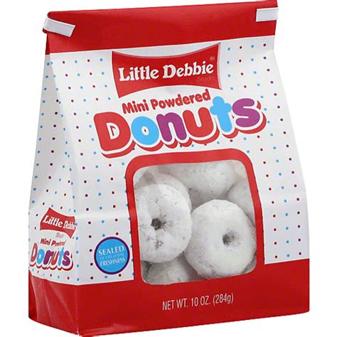 Ld Mini Donuts Powdered Bagged Doughnuts Pies And Snack Cakes Chief