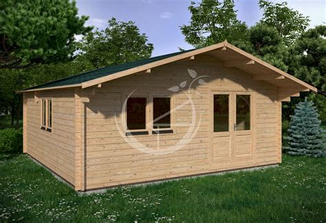Linus Log Cabin 6m X 6m Log Cabin Ireland