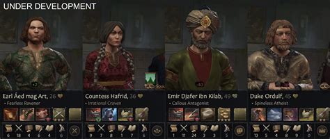Paradox Show Off Characters And Portraits For Crusader Kings Iii Also