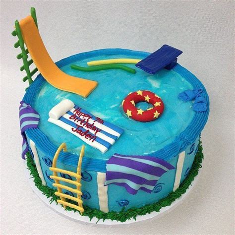 Splish Splash Get Cake Inspiration For Your Next Pool Party From These