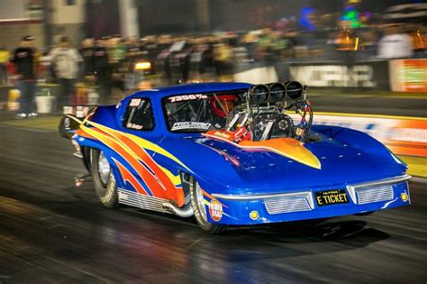 Street Car Super Nationals 2014 Night Pro Mod Action Drag Cars