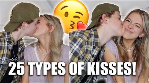 Types Of Kisses Youtube