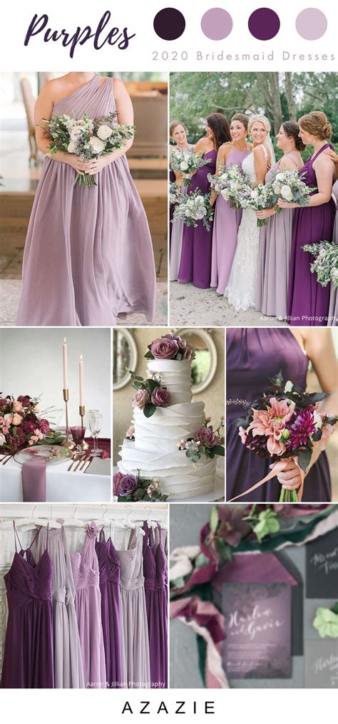 7 Luxury Wisteria Purple Bridesmaid Dresses A 155