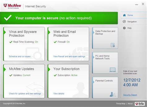 Mcafee Internet Security 2013 Review 2012 Pcmag Australia
