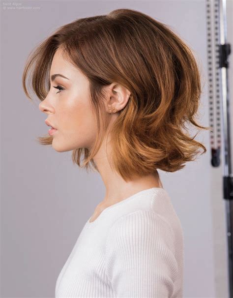 24.edgy pixie cut with long side bangs. Bob with flipped layers | Shaggy bob hairstyles, Hot hair styles, Bob hairstyles