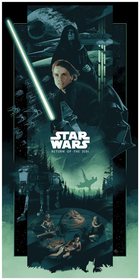 Star Wars Episode Vi Return Of The Jedi 1983 2048x4096 By John