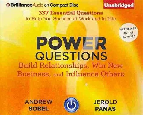 Buy Power Questions By Andrew Sobel With Free Delivery