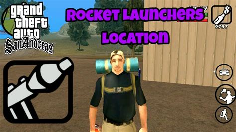 Lokasi Rocket Launcher Gta San Andreas Android Youtube