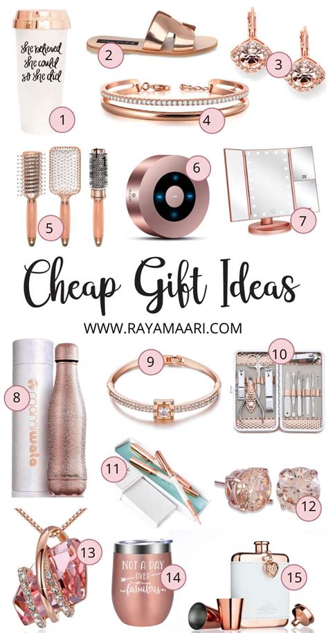 Cheap And Affordable Christmas Gift Ideas For Her Affordable