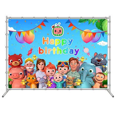 Buy Backdrop Birthday Decorations Background For Party Supplies 1st Birthday Birthday Party
