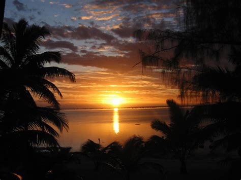 Aitutaki Sunset Cook Islands Sunset Ken Otoole Flickr