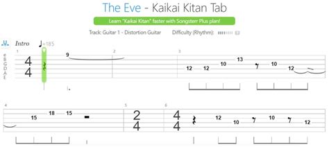 25 Easy Anime Songs For Electric Guitar Tabs ⋆ Chromatic Dreamers