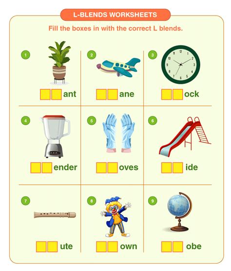 Beginning Consonant Blends And Digraphs Worksheets Consonant Sounds S