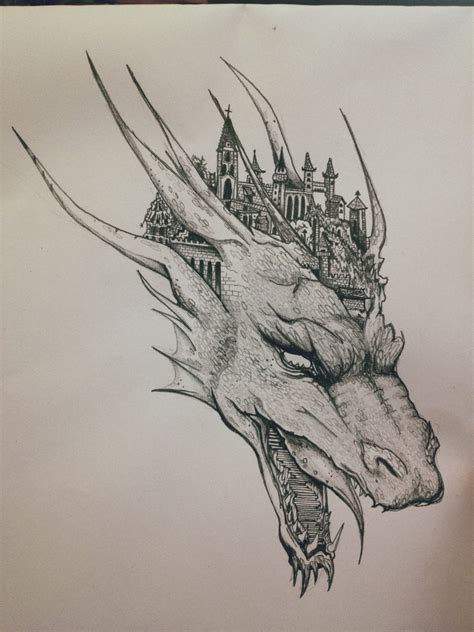 Have fun drawing from these 50 selected dragon drawing tutorials. Full Dragon Drawing at GetDrawings | Free download