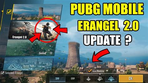 You can read over the pubg mobile update 1.0 patch notes here. Pubg Mobile New Erangel 2.0 map is here - Release date ...