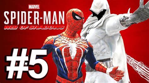 Spider Man Ps4 Web Of Shadows 5 Moon Knight Commands Youtube