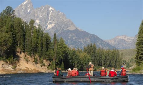 Yellowstone National Park Scenic Float Trips Smooth Water Rafting