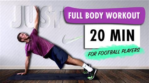 Full Body Workout For Football Players Bodyweight Improve Your Strength Get Fit Advanced