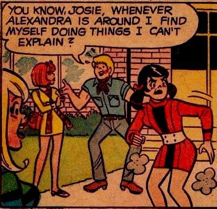 A Snap Of Melody S Fingers Ruins Everything Josie And The Pussycats Archie Comics Vintage