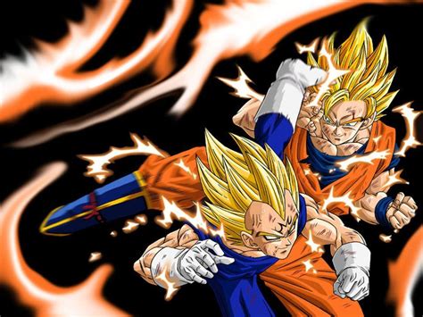 Along the way, he makes powerful allies and even befriends former enemies such as piccolo and vegeta. Dragon Ball Z Goku Vs Vegeta Wallpapers - Wallpaper Cave