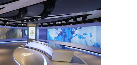 Newsroom And Tv Broadcasting Studio For Al Jazeera Media Network In
