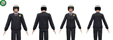 Sims 4 Police Uniform Cc