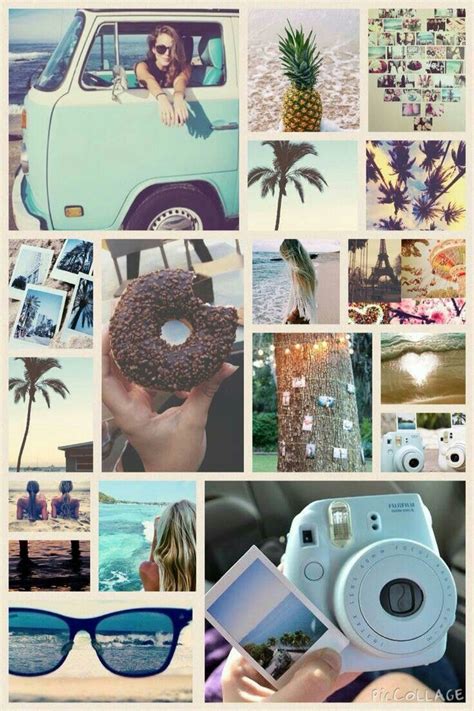 Befunky's collage maker empowers you to easily create breathtaking online. Summer Aesthetic collage | Aesthetic collage, Collage ...