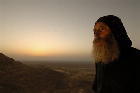 Coptic Monk At St Anthonys Cave Origin Of Desert Monasticism