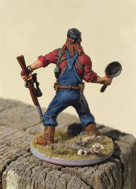 Zombicide Survivor Ned Painted By Martin Fantasy Miniatures