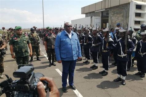 Le Ministre de la Défense Jean Pierre Bemba est arrivé à Goma