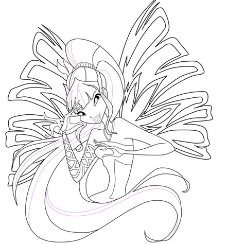 Winx Club Sirenix Coloring Pages Coloring Pages My XXX Hot Girl