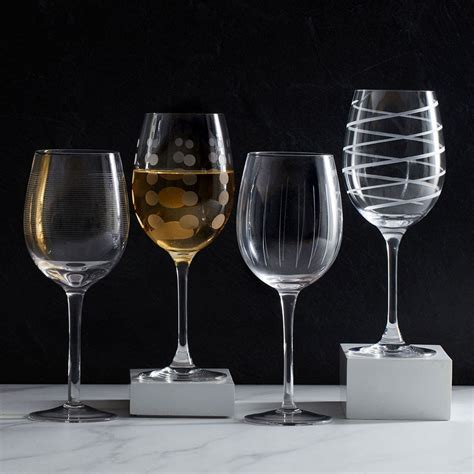 Cheers Set Of 4 White Wine Glasses Mikasa