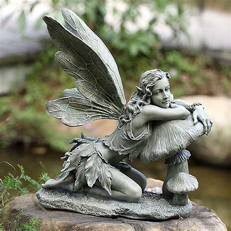 Delphinia Garden Color Fairy Statue Art Sculpture Garden Sculpture