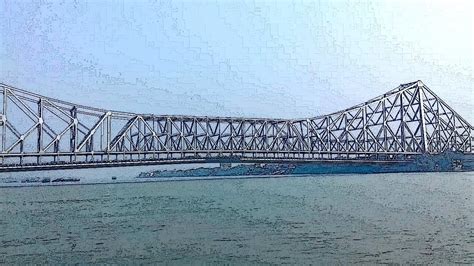 Howrah Bridge Kolkata India Rabindra Setu Youtube