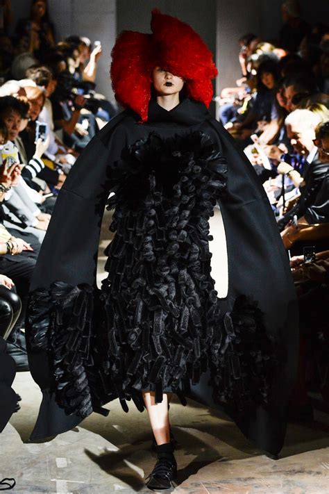 In respect to this, what does avant garde literally mean? RUNWAY REPORT.....Comme des Garçons Rei Kawakubo Spring ...
