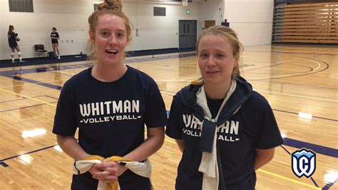 Whitman Womens Volleyball Conducts First Practice Of 2019 Youtube