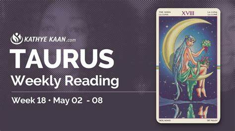 TAURUS Weekly Tarot Reading May 2 8 Week 18 Tarot Week Horoscope