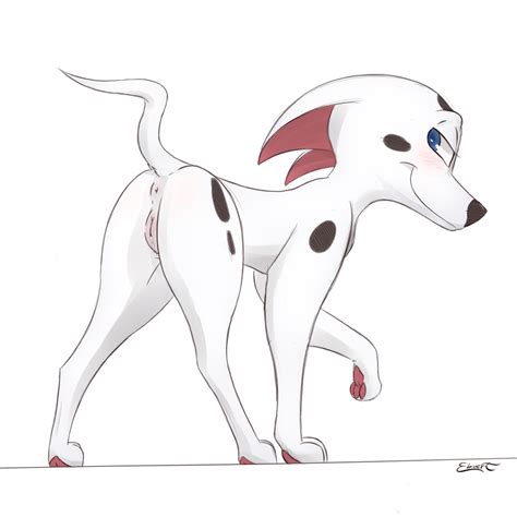 Rule 34 101 Dalmatians Anus Ass Blue Eyes Cadpig Canine Dalmatian