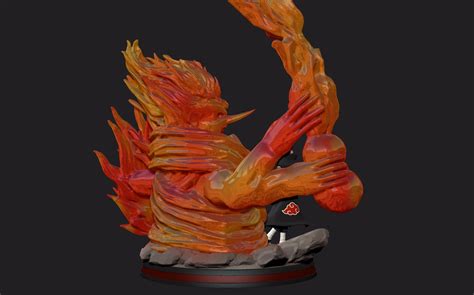 Fichier 3d Itachi Uchiha Avec Susanoo Naruto Shippuden 3d Print