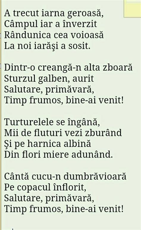 Poezie Vara De Vasile Alecsandri