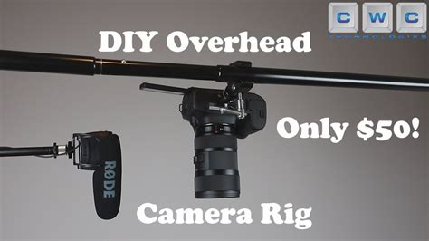 I built this simple camera rig to allow me to move the camera out fr… Easy $50 DIY Overhead Camera Rig - How To Shoot Top Down Videos - YouTube