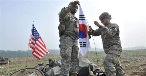 U S Military Base In South Korea Sounds False Alarm Amid North Korea