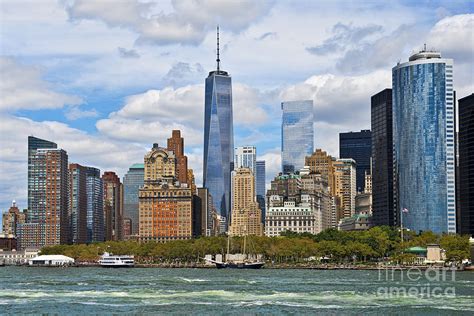 Manhattans Financial District Skyline Photograph By Peter Dang Fine