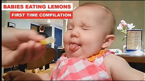 Babies Eating Lemons For The First Time Compilation Youtube YouTube